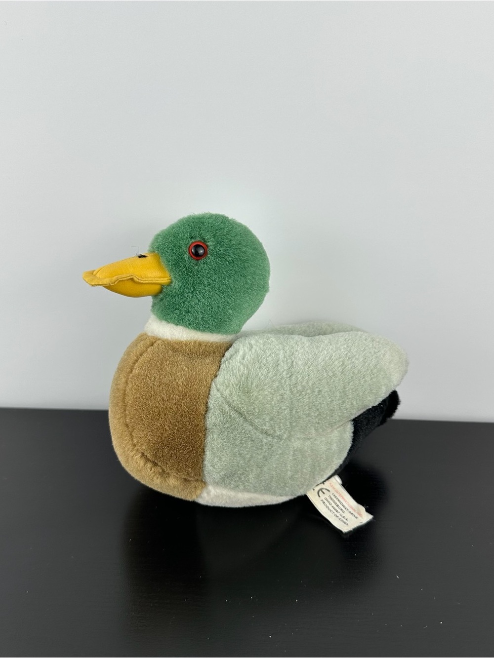 Wild Republic K&M Audubon Mallard Duck Duckling Bird 6” Plush 2001 Sound Works!